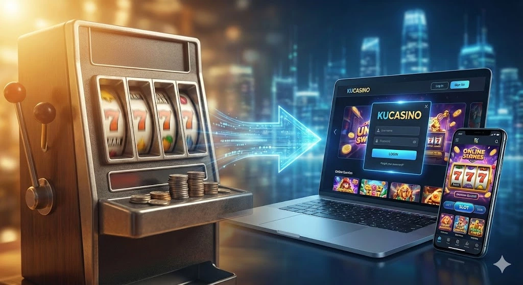 Cẩm nang chuyển đổi Slot truyền thống sang Online v&agrave; c&aacute;ch kucasino đăng nhập tối ưu 2026