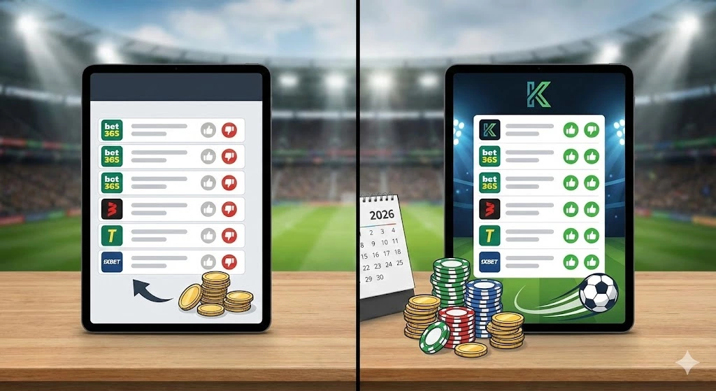 So sánh Top 10 trang cá cược bóng đá 2026: Ưu nhược điểm và tỷ lệ hoàn trả thực tế cùng Kubet Kubet Casino